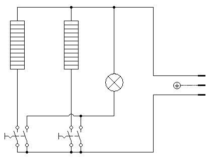 Schaltplan Elektroherd